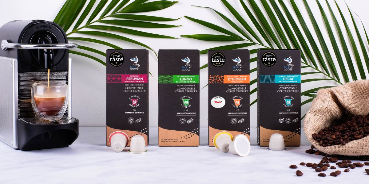 Blue Goose Eco Coffee Range - Great Taste & Best Buy Awarded
