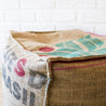 Cube Bean Bag Floor Cushion - Blue Goose Coffee