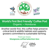 Organic Honduran 'Bird Friendly' Coffee Pods - Blue Goose Coffee